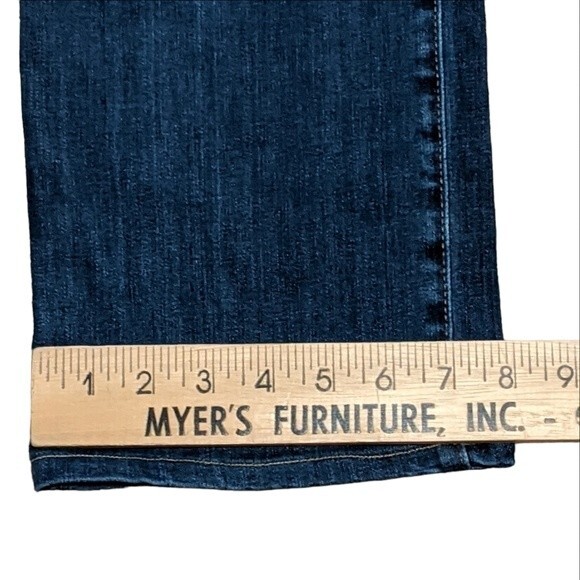 NYDJ Marilyn Straight Cooper Lift Tuck 5 pocket zip fly women's size 8 - Picture 5 of 12